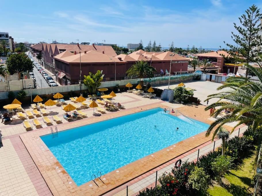 Seaview Apartment Near Yumbo Maspalomas  Bagian luar foto